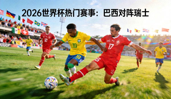 2026世界杯热门赛事：巴西对阵瑞士，球员在绿茵场上激烈拼抢